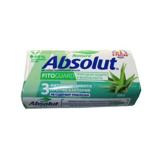 Антибактериальное мыло Absolut Nature Алоэ, 90гр
